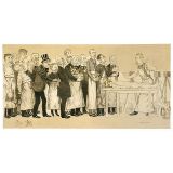 漫画Die nackte Dame, A. Barrère          1905年前后