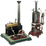 2台玩具蒸汽机Bing           1930年前后