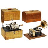 2台留声机Excelsior     1905年前后
