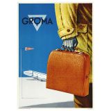 打字机明信片 Groma, 约1958年