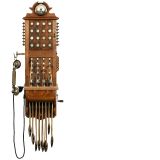 “L.M. Ericsson” 大型挂壁式拉线型电话机，1890年前后