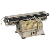 “东芝Toshiba Mod.1400 FL”打字机，1955年前后
