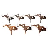 7 Holmes-Pattern Stereo Viewers, c. 1890