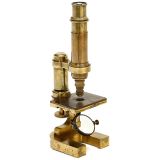 Early Leitz Brass Microscope, 1879