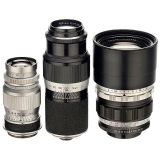 3 Lenses for Screw-Mount Leica