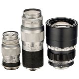3 Lenses for Screw-Mount Leica