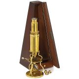 English Culpeper-Style Microscope, c. 1800