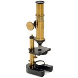 Brass Monocular Microscope by Krüss, c. 1880