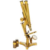 Compound Binocular Microscope by R. & J. Beck, c. 1880