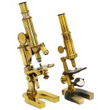2 Brass Microscopes
