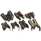7 German Binoculars, from 1910