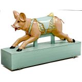 German Carousel Piglet, c. 1910