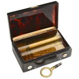 Musical Tortoiseshell Snuff Box with Sectional Comb Movement, c.