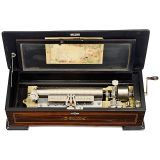 Cylinder Musical Box by Mermod Frères, c. 1893