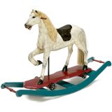 German Rocking and Rolling Horse, c. 1920