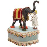 Unusual Electric Elephant Advertising Automaton, Mid 20th Centur