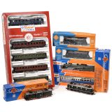 6 Roco Locomotives and 1 Wagon Set Gauge H0