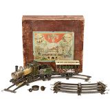 Early Carette Live Steam Train Set Gauge I, c. 1890