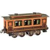Bing Gauge I Passenger Car with Compartments, c. 1898