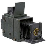 Green Luxury Reflex Camera, England, c. 1910