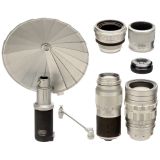 Summicron 2/90 mm (M39) and Elmar 4/135 mm (M39)