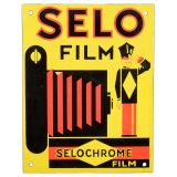 Advertising Enamel Sign for 
