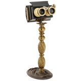 Brewster-Type Table Stereo Viewer, c. 1865