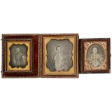 3 Daguerreotypes, c. 1848–50