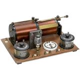 Early Radio Receiver with Osram R2 Tube, c. 1917