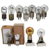 Interesting Group of Early Electron Tubes, 1920 onwards