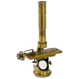 Compound Brass Monocular Microscope, c. 1840