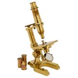 German Compound Microscope by Wasserlein, c. 1875