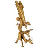 Large Watson Binocular Microscope, c. 1875