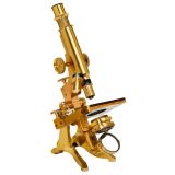 Compound Monocular Microscope by Ross, c. 1860
