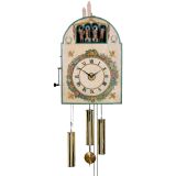 Black Forest Flute Clock with Automata, c. 1860