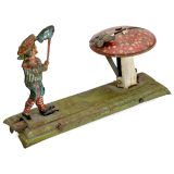 Butterfly Catcher Penny Toy, c. 1908