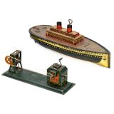 2 German Tin Toys, c. 1935