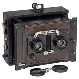 Goerz Ango Stereo 9 x 14 with Anschütz Shutter, c. 1905
