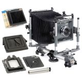 Plaubel Peco 13 x 18 with Super-Angulon 8/90 mm and Accessories,