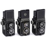 3 x Rolleicord II, 1936–39