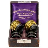 2 Convertible Stereo Lenses by Hugo Meyer, Görlitz, c. 1890