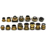 15 Brass Lenses, 1870–1920