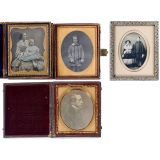 1 Daguerreotype and 3 Ambrotypes