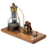 Electric Motor with Chromic Acid Cell by Ernst Plank, c. 1900