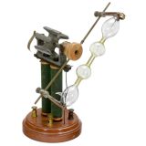 Electromagnetic Motor with Geissler Tube, c. 1900