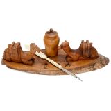Desk Set with Stanhope Quillpen