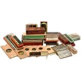 Large Lot of Magic Lantern Slides