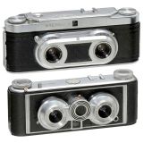 Edixa Stereo I A and Iloca Stereo II, c. 1954
