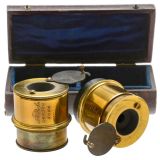 Pair of Stereo Lenses by A. Ross, c. 1860