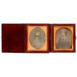 2 Small Daguerreotypes, c. 1845–50